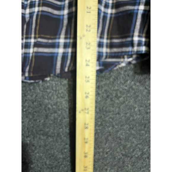 Lee Men's Plaid Long Sleeve Button Up Shirt Size Small‎ Cotton Western Style - Picture 6 of 8